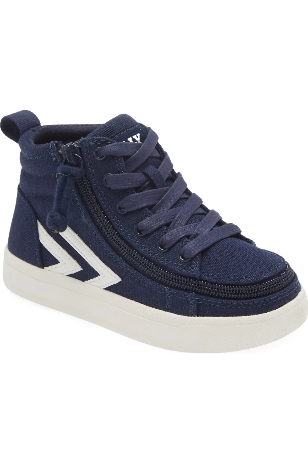 Детские кроссовки низкие с молнией Billy CS BILLY Footwear, темно-синий/белый