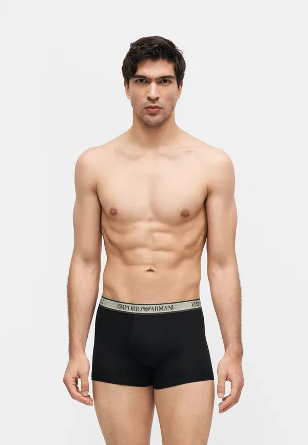 Набор из 3 плавок Core с логотипом parte bassa Emporio Armani, зеленый — фото 4