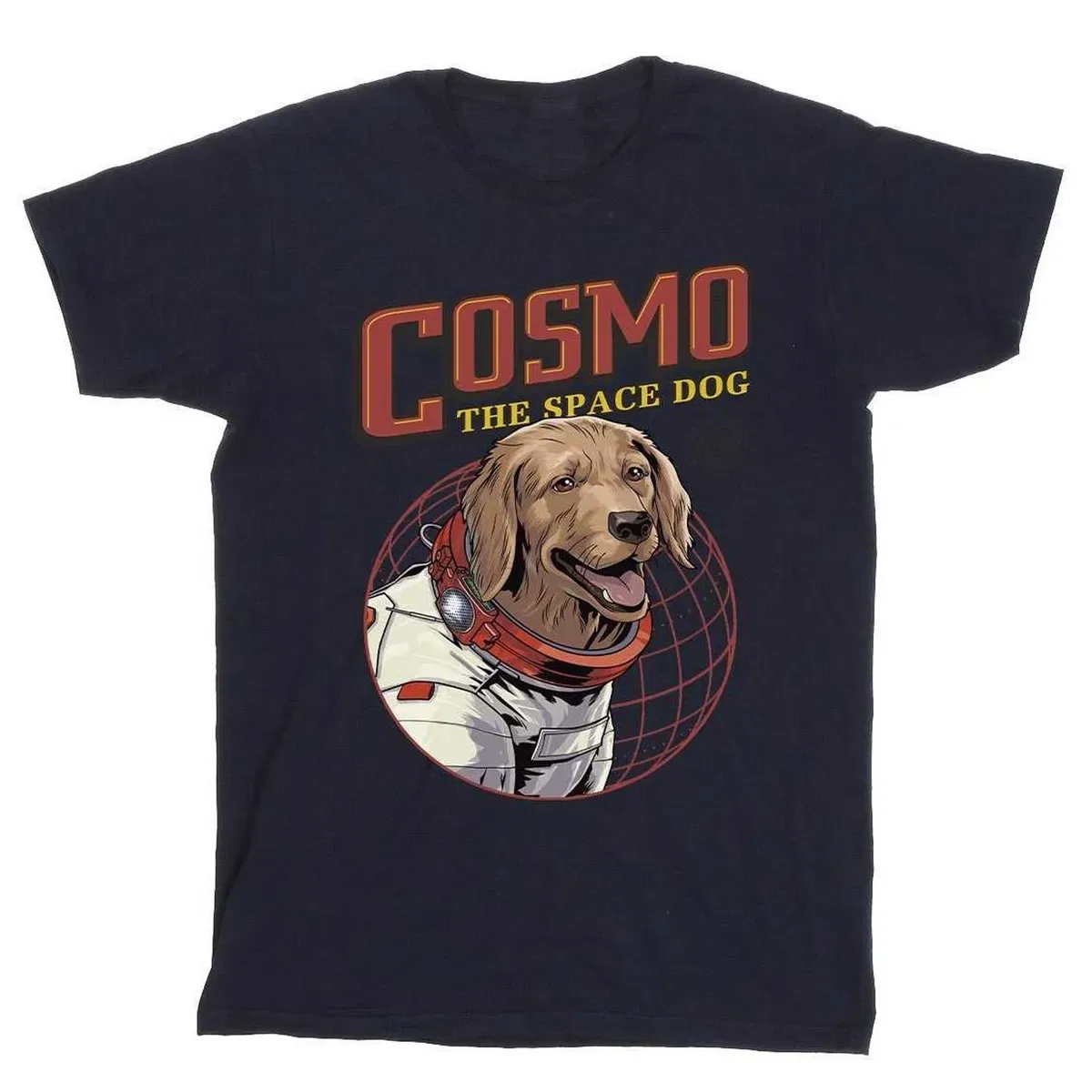 Футболка хлопковая Cosmo the Spacedog Guardians Of The Galaxy Volume 3, Navy