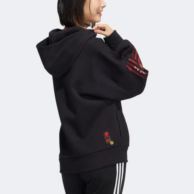 Худи с принтом CNY Adidas, черный — фото 2