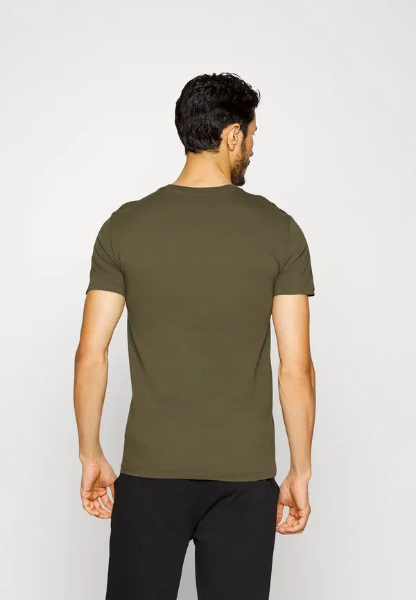 Комплект из 3 футболок Polo Ralph Lauren, оливковый/оливковый — фото 3