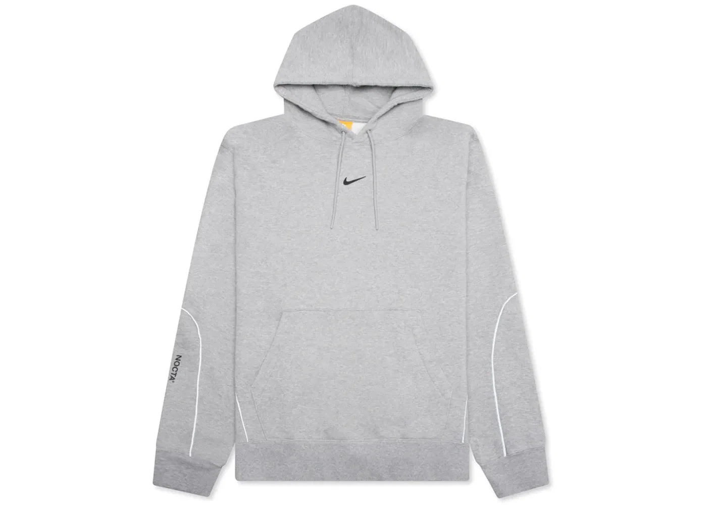 Мужской худи с флисом NOCTA NRG Fleece CS Hoodie Nike, Dark Grey Heather
