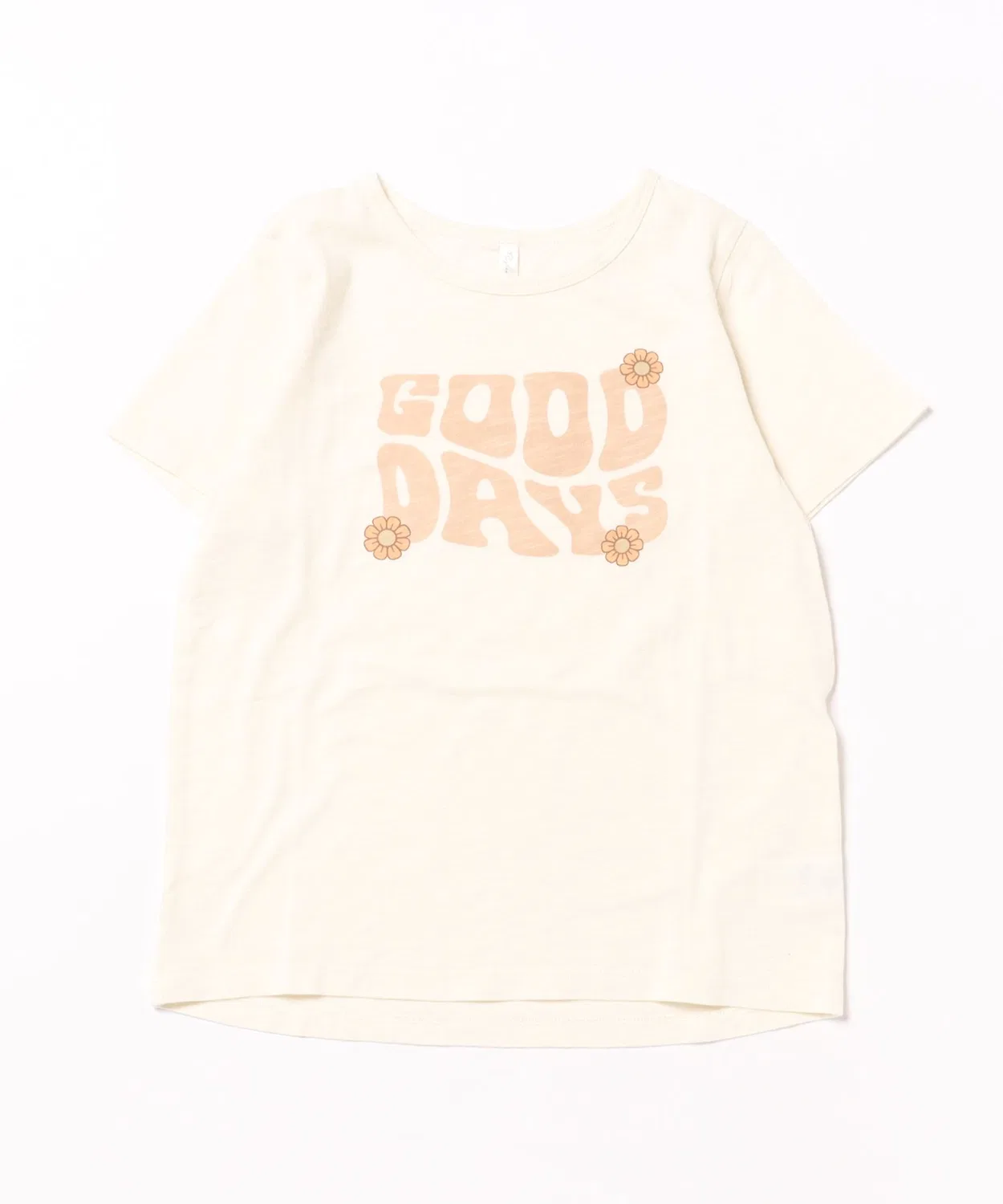 Детская футболка из хлопка Good Days Rylee + Cru, Ivory