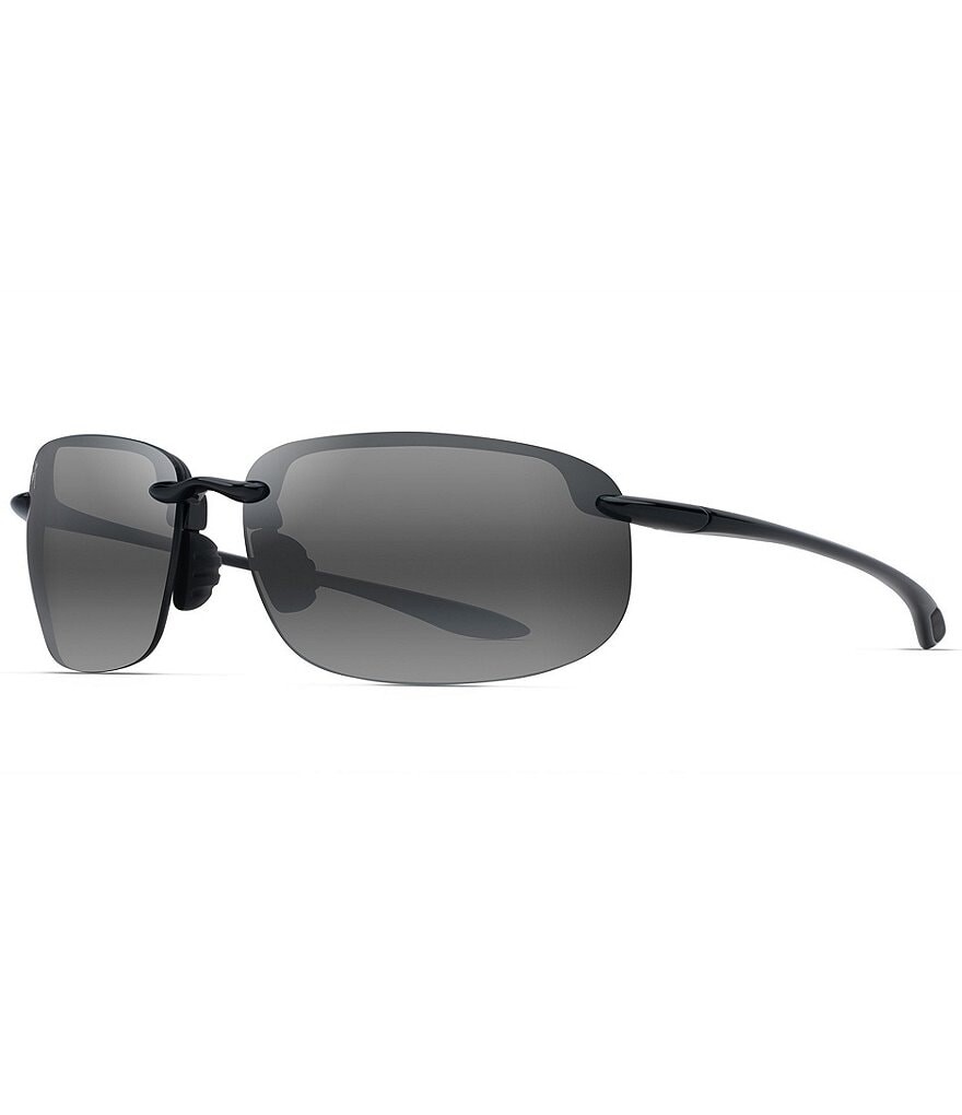 

Овальные солнцезащитные очки унисекс Maui Jim Ho'okipa XL PolarizedPlus2 67 мм, черный