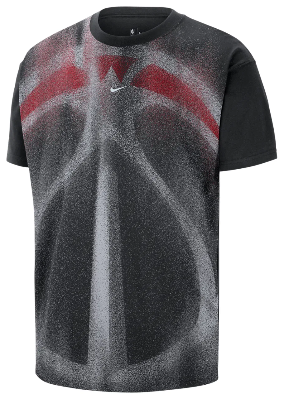 Мужская футболка из хлопка Wizards Icon T-Shirt Nike, черный