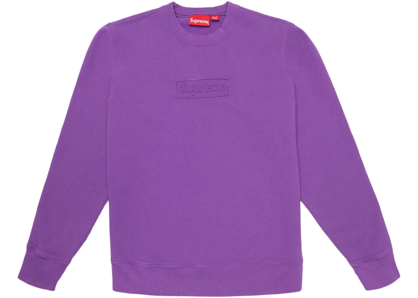 Мужской свитшот с вырезом Supreme Crewneck, Violet