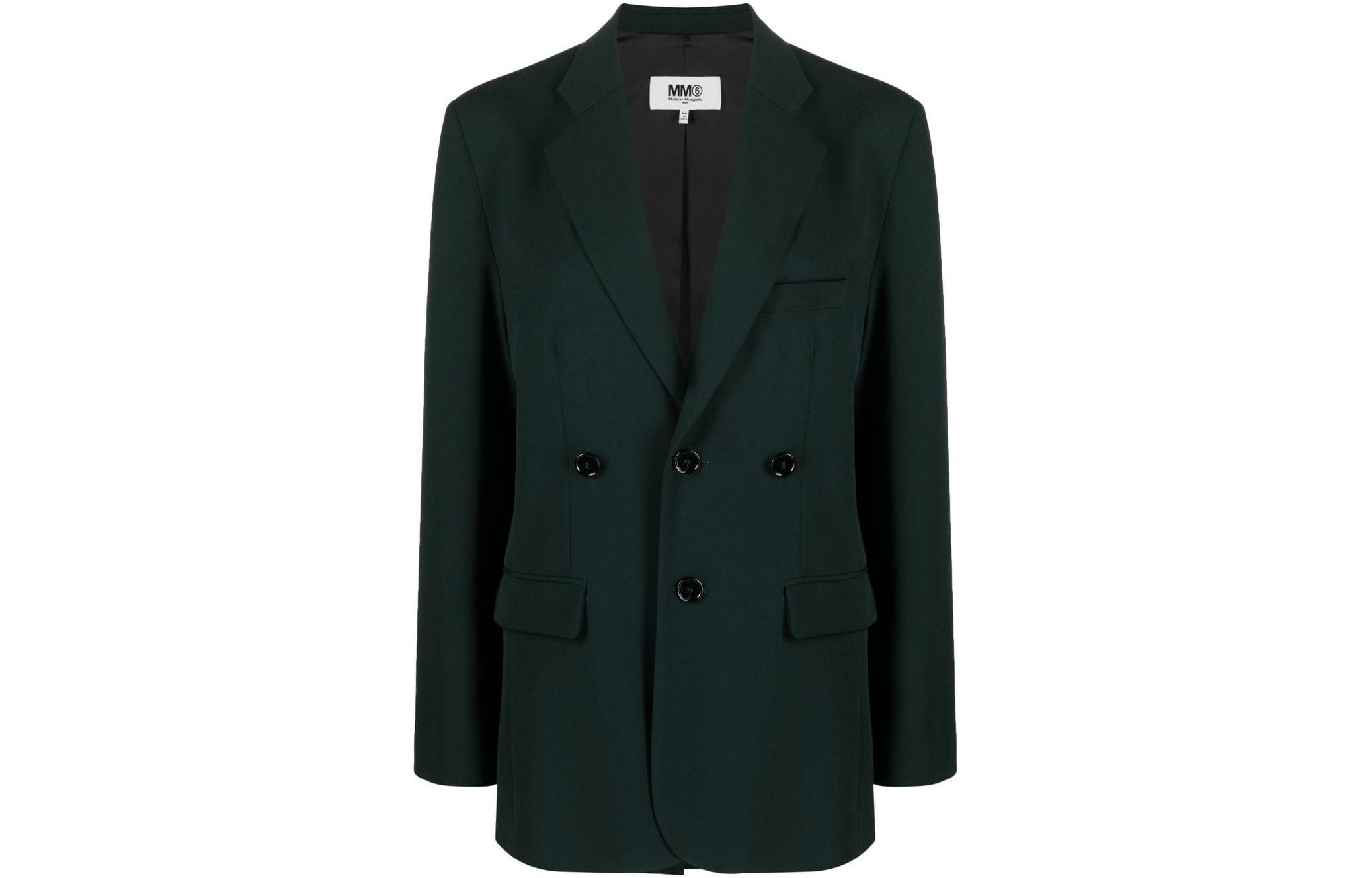 

MM6 Maison Margiela Женский деловой костюм лесной зелёный, Forest Green