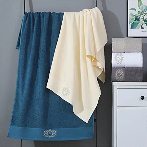 Набор полотенец Cotton Bath Towel, YANYUESHOP, 1 шт, 35x75 см, B — фото 2