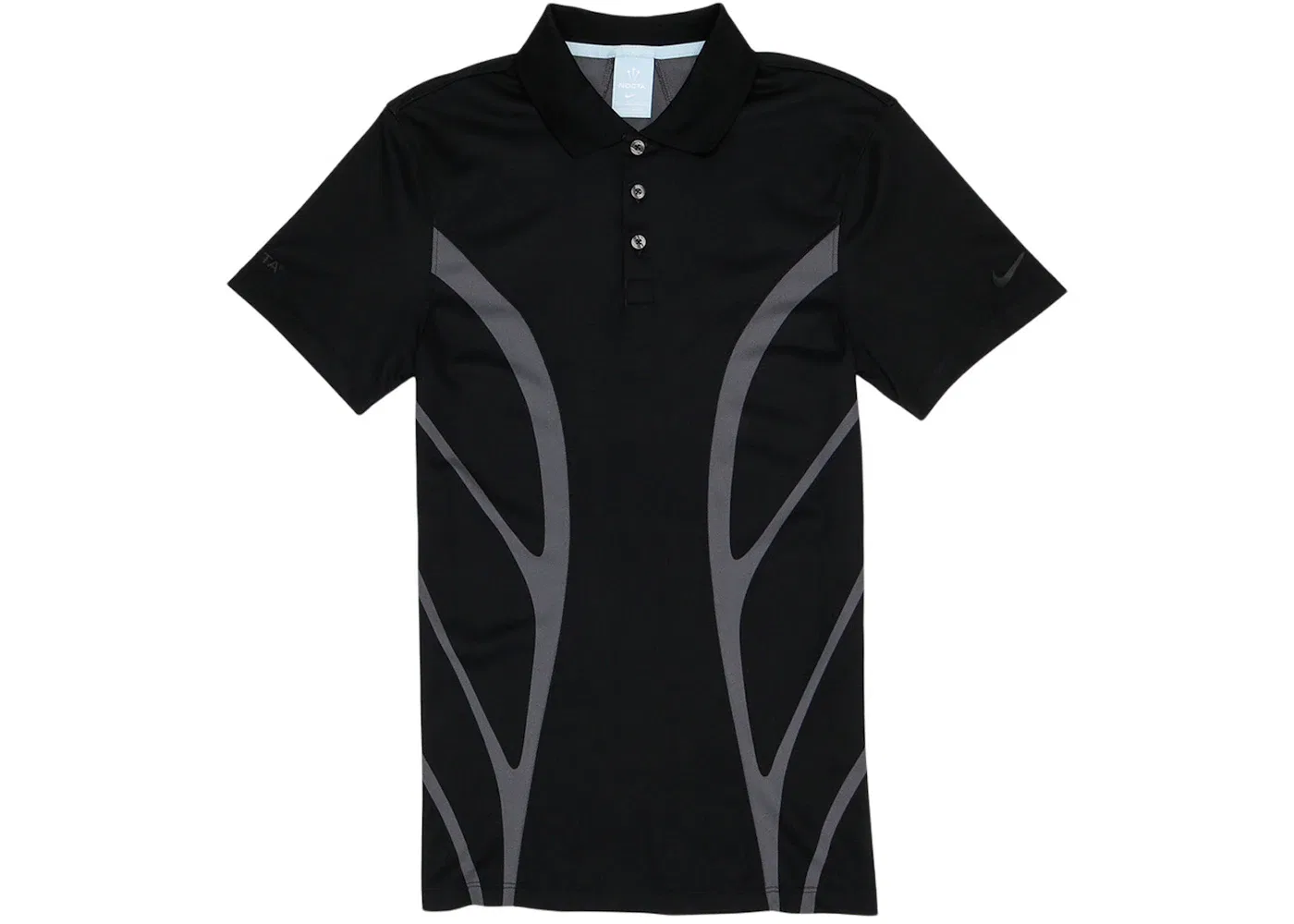 Мужское поло для гольфа с длинным рукавом Nike Polo, Black