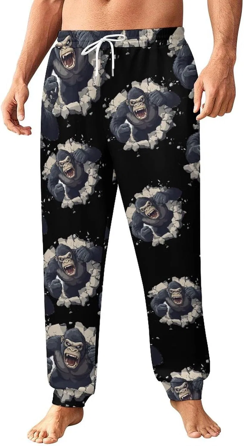 Мужские спортивные штаны с эластичным поясом Angry Gorilla