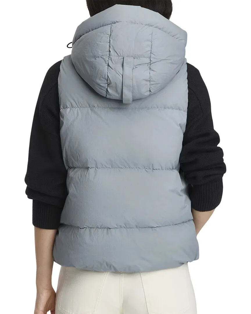 Женский пуховый жилет без рукавов Canada Goose Junction Black Label, синий — фото 2
