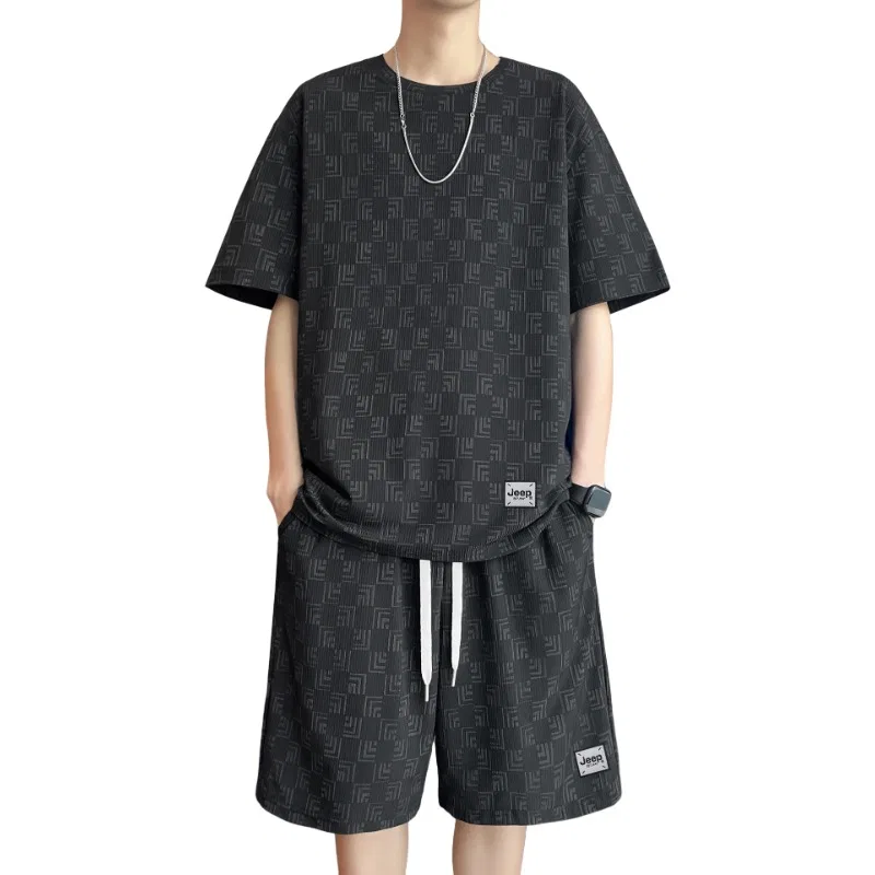 Детский спортивный комплект с круглым вырезом Jeep Casual Sportswear, Black