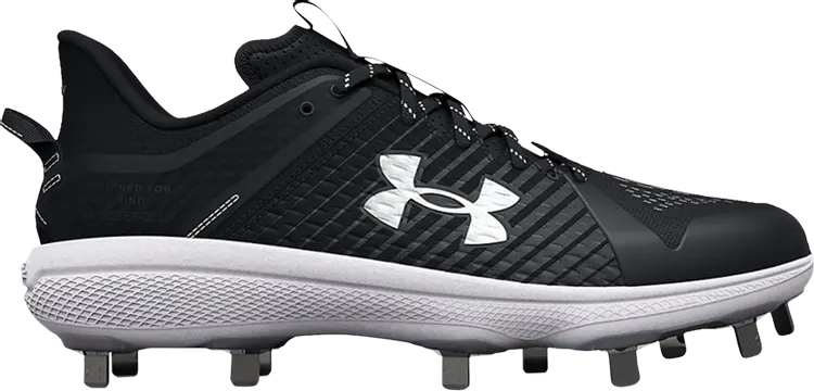 

Бутсы Under Armour Yard Low MT Black White, черный