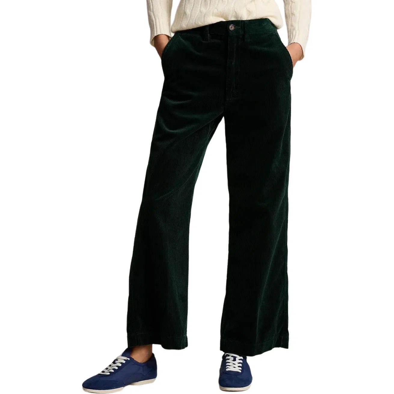 Брюки повседневные вельветовые Polo Ralph Lauren, Preppy Green — фото 4