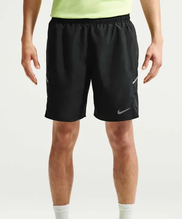 Шорты беговые Nike Dri-FIT 7" Brief-Lined, черный — фото 3