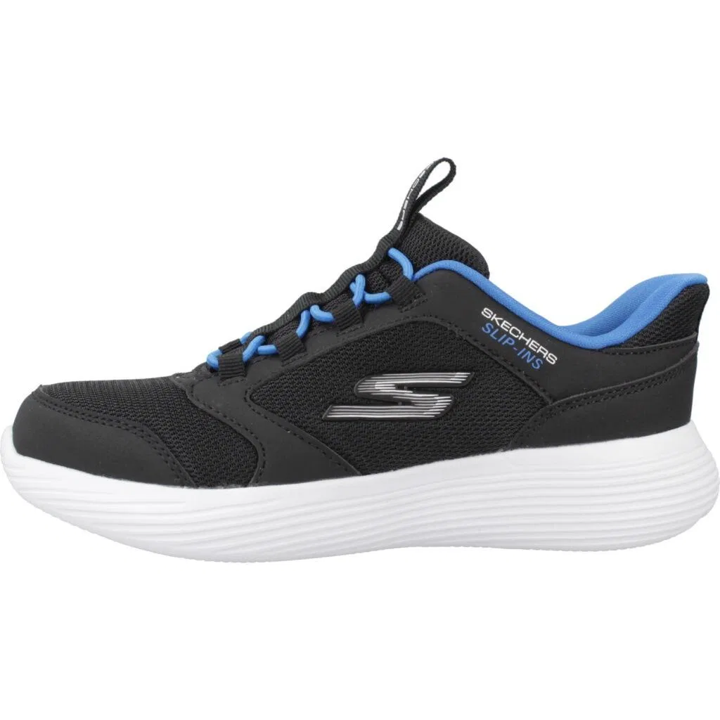 Детские кроссовки с амортизацией Go Run 400 V2 Turbo-Brisk Skechers, Schwarz — фото 2