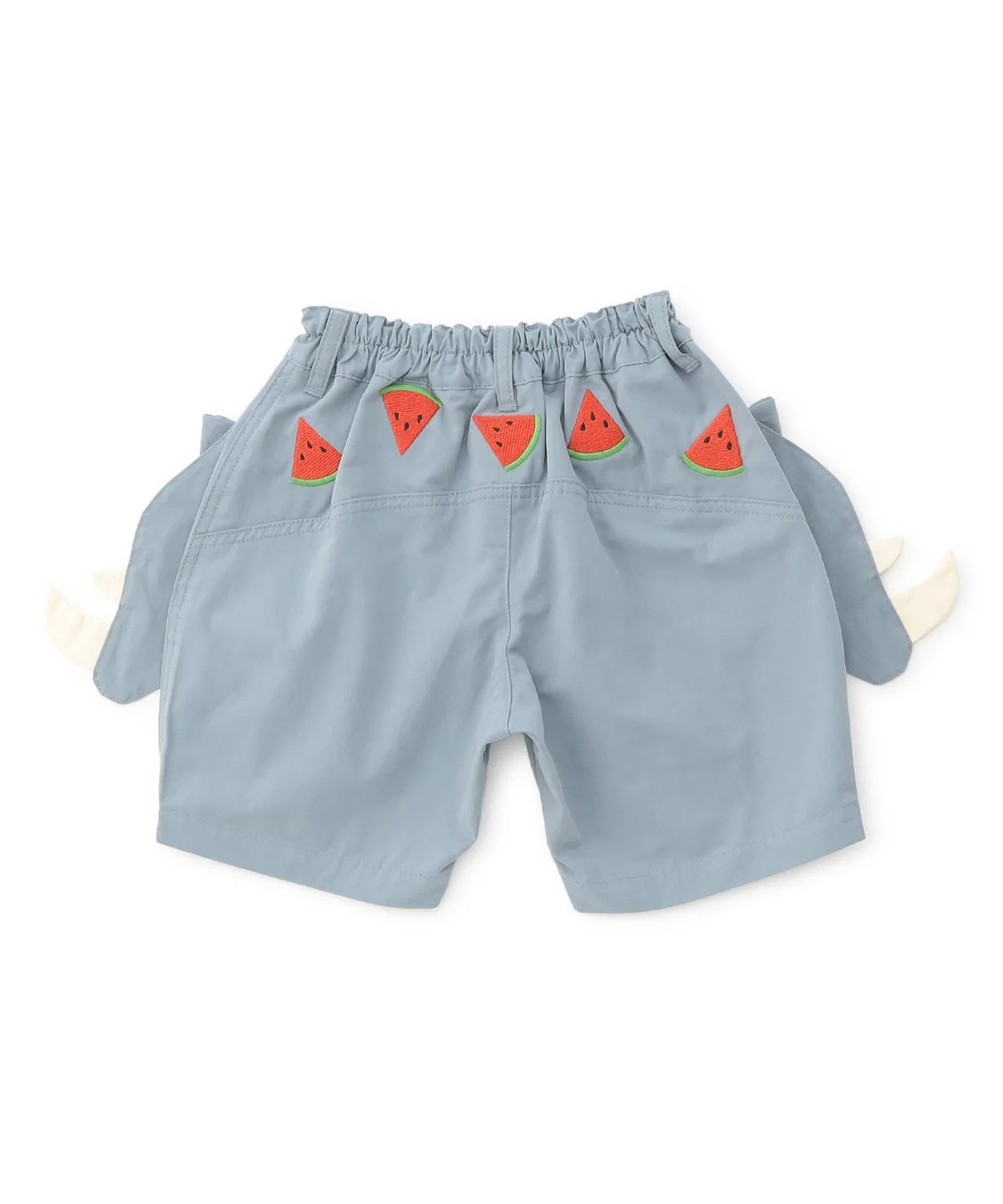 Детские шорты с карманами-зверятами, модель Animal Pocket BIT'Z, Charcoal — фото 4