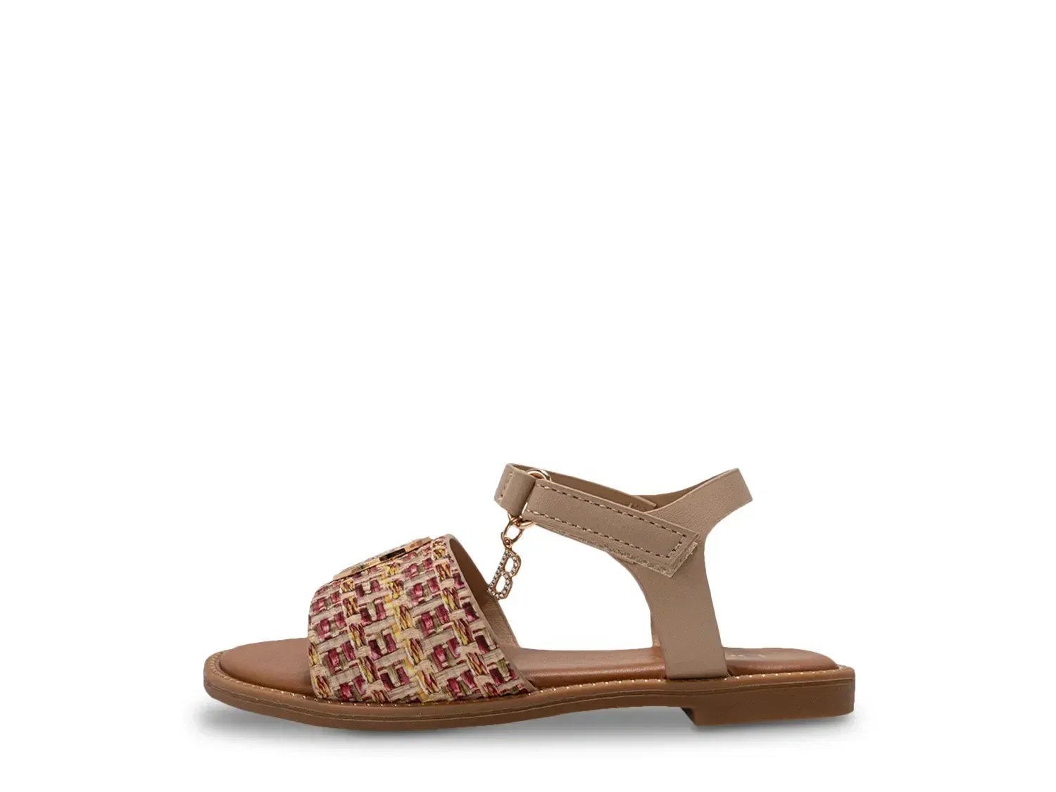 Сандалии Sandy Sandal с регулируемым ремешком, bebe, разноцветные — фото 3