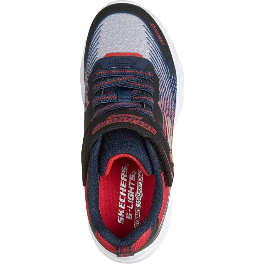 Детские кроссовки с шнуровкой Vortex 3.0 Skechers, Черный — фото 3