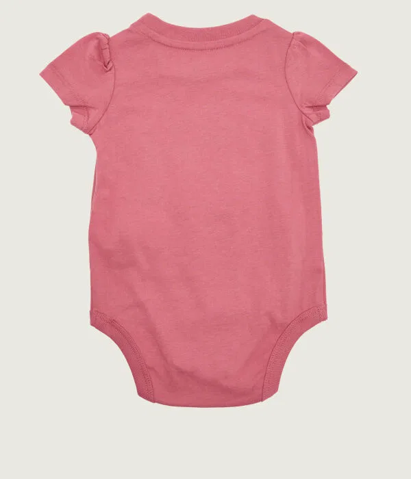 Детское боди для девочек Regular Fit Polo Ralph Lauren, Rosa — фото 2