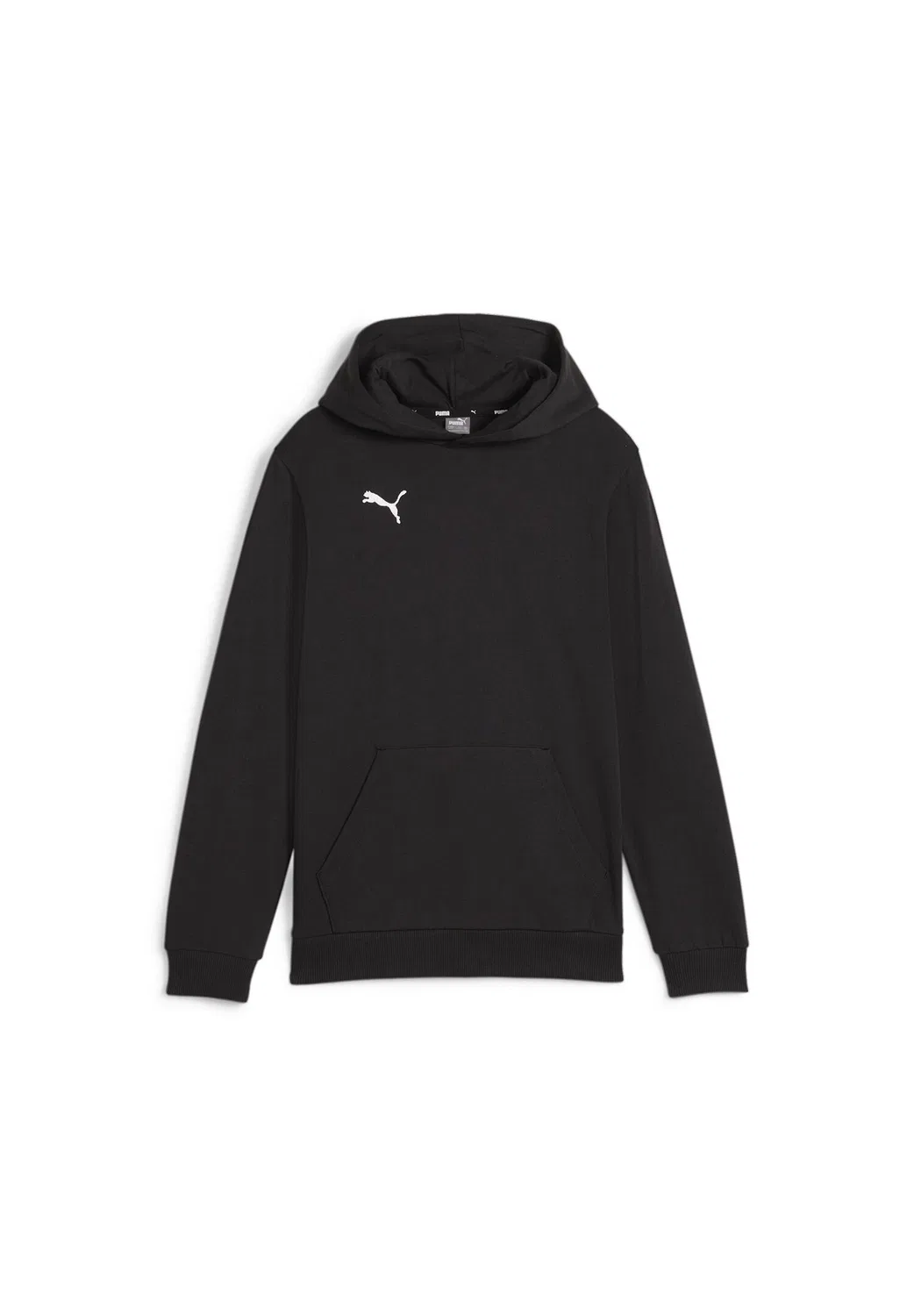 Детское худи с капюшоном teamGOAL Casuals Puma, Schwarz Weiss
