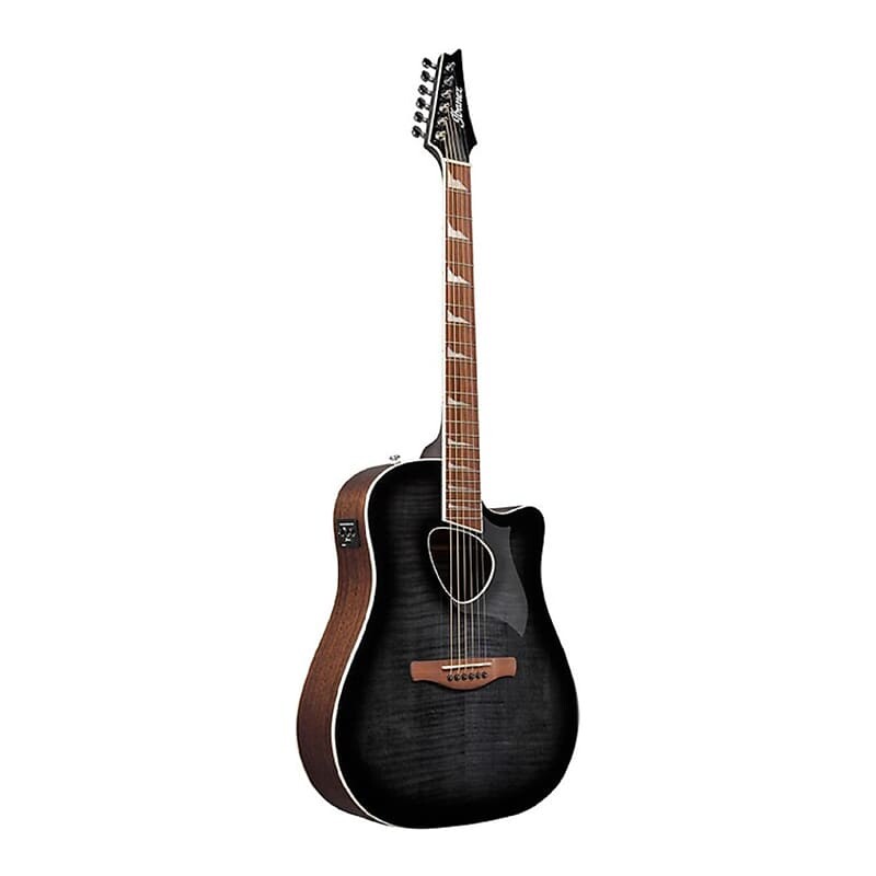 

Ibanez ALT30FM Altstar 6-струнная акустическая гитара (правая рука, глянцевый прозрачный черный Sunburst High Gloss) Ibanez ALT30FM Altstar 6-String Acoustic Guitar (Right Hand, Black Sunburst)