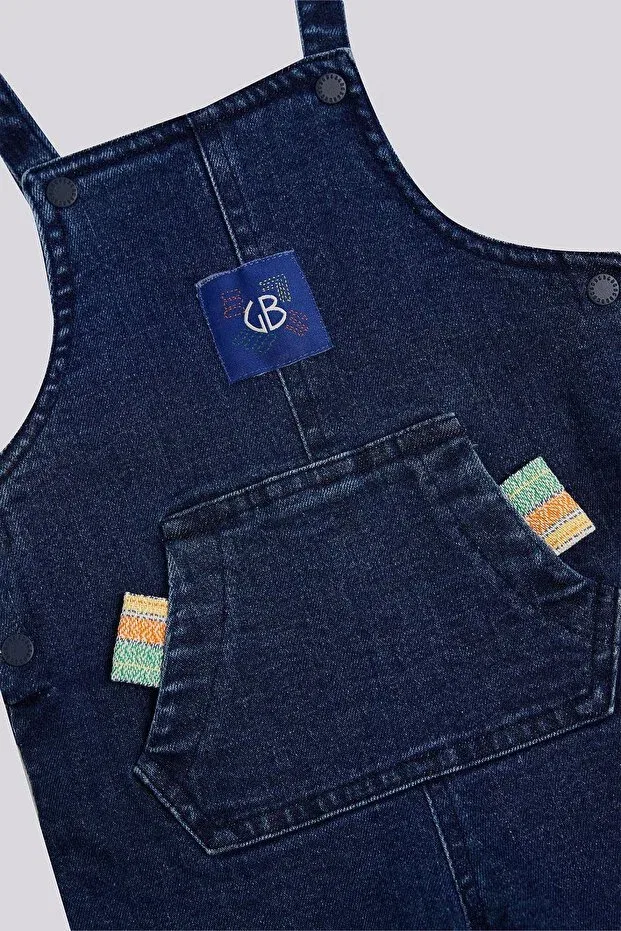 Детский комбинезон для мальчиков без рукавов Gb Baby, Navy Blue — фото 3