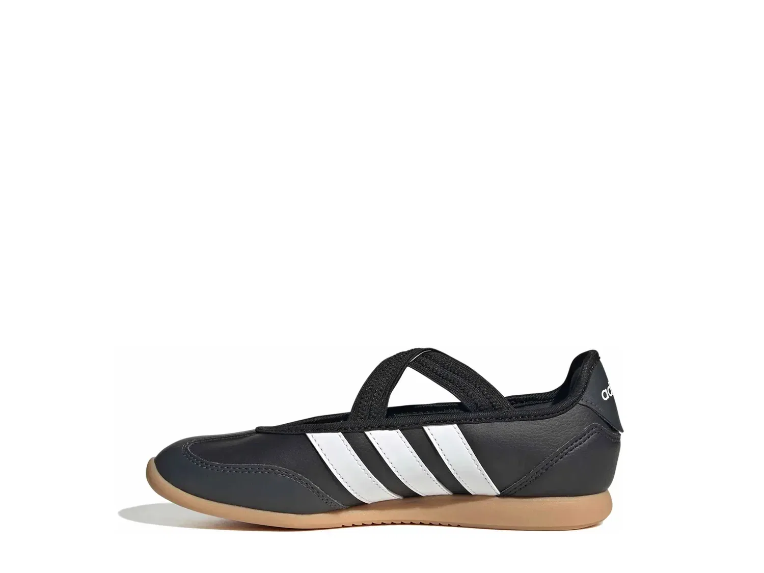 Кроссовки Mary Jane adidas, черно-белые — фото 2