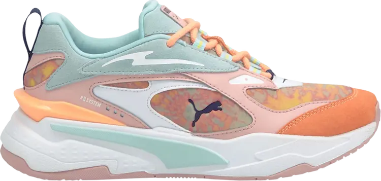 

Кроссовки Puma Wmns RS-Fast Tie Dye - Peachskin Blue Glow, розовый