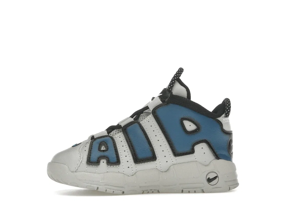 Детские кроссовки Lifestyle Nike Air More Uptempo Nike, Light Iron Ore/Industrial Blue/Iron Grey — фото 3