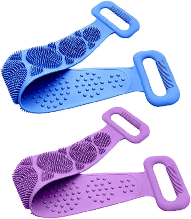 Скребок для спины Silicone Body Brush, ZLYJ, 2 шт, 500 г