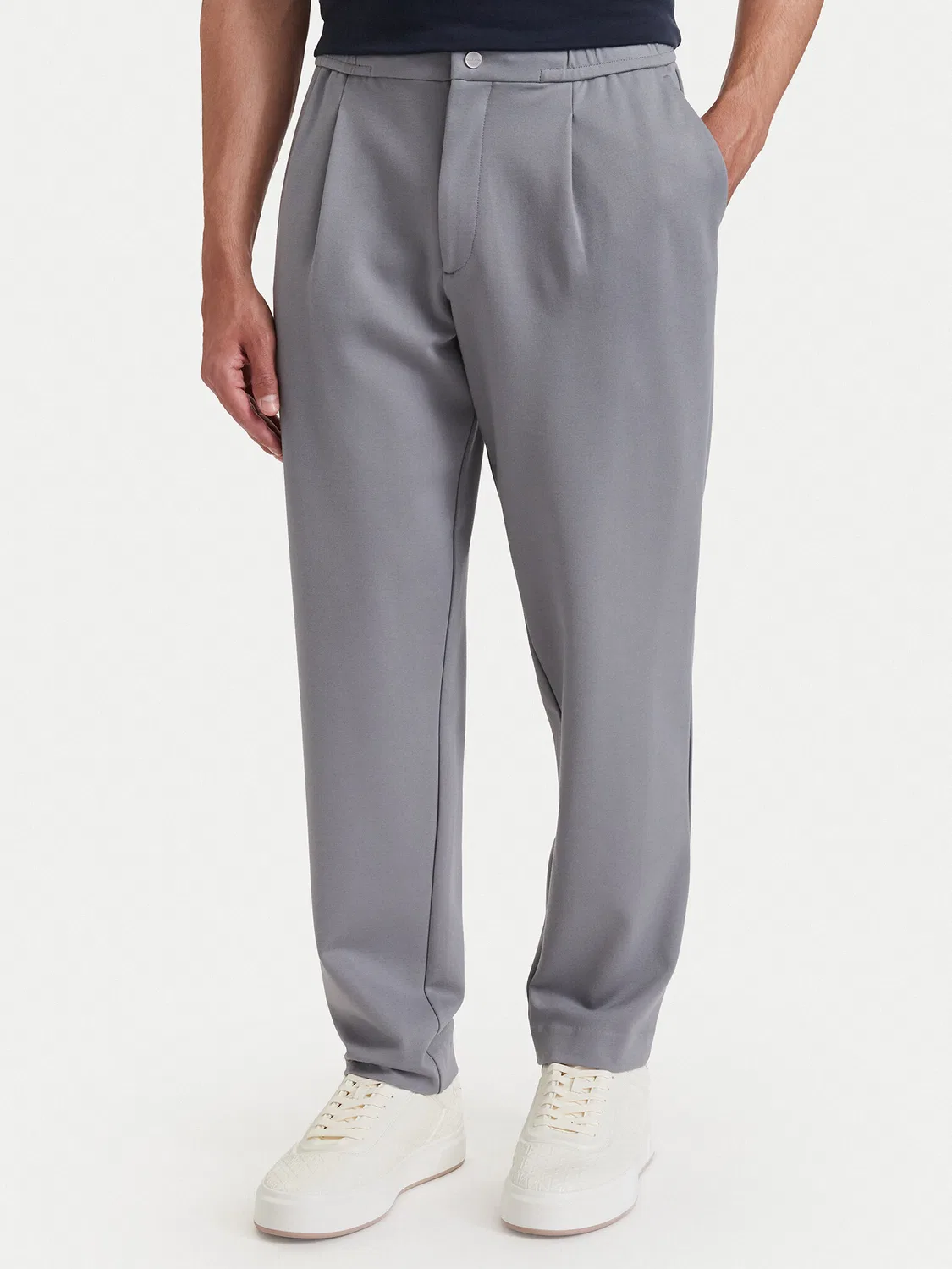 Мужские брюки зауженного кроя Calvin Klein, серый