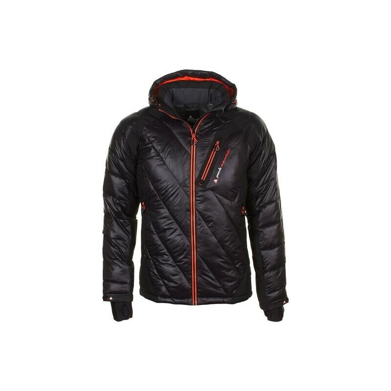 

Мужская куртка Peak Mountain, цвет black/black/orange