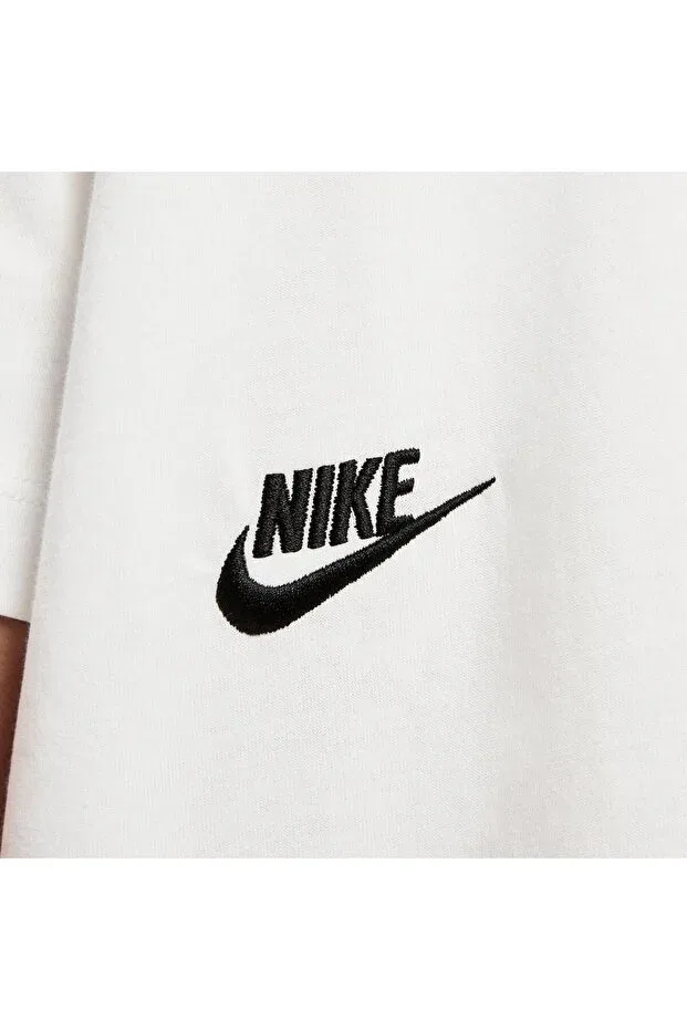 Женская футболка хлопковая Nike, White — фото 4
