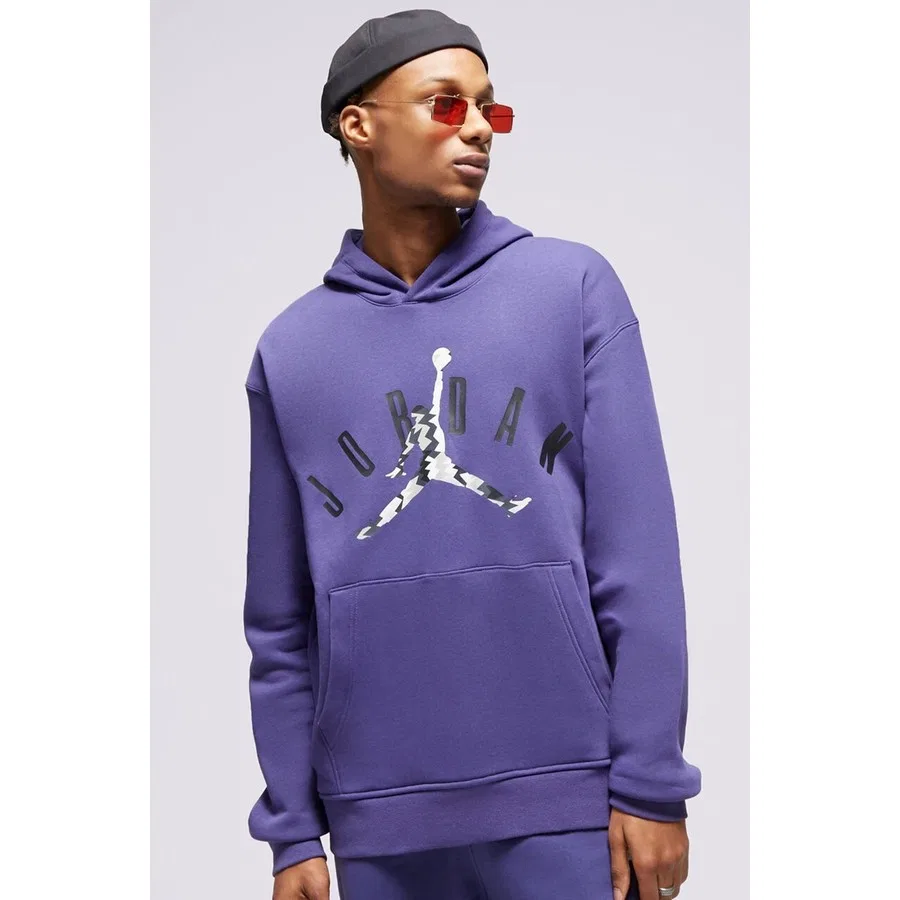 Худи Nike Air Jordan Flight MVP Fleece Pullover Hoodie, Фиолетовый