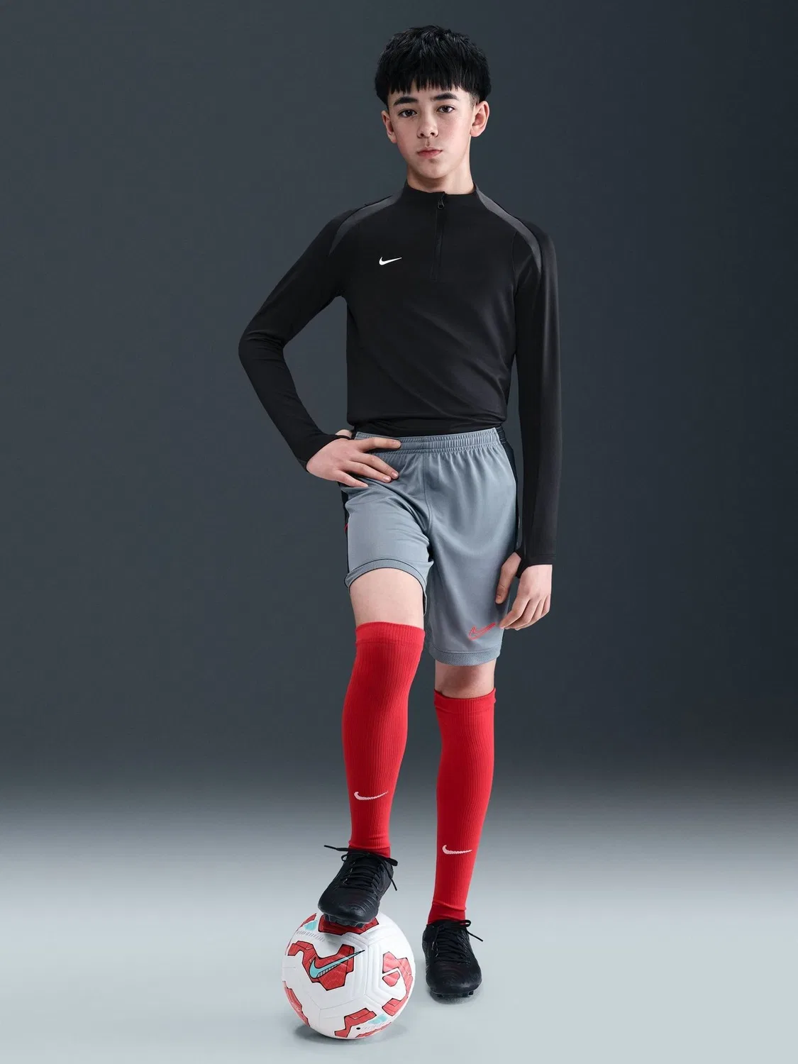 Шорты Dri-FIT Academy 25 Nike, Cool Grey Black
