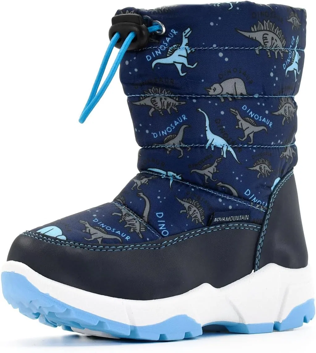 Детские зимние снежные ботинки Nova Footwear, Bluedino