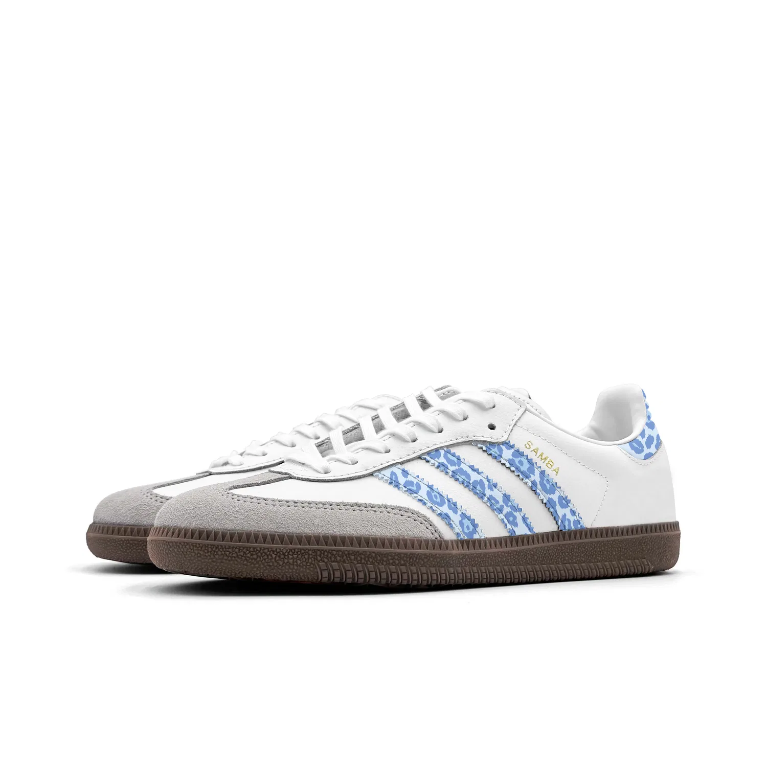 Кроссовки детские Samba OG, Adidas Originals, Blue — фото 4
