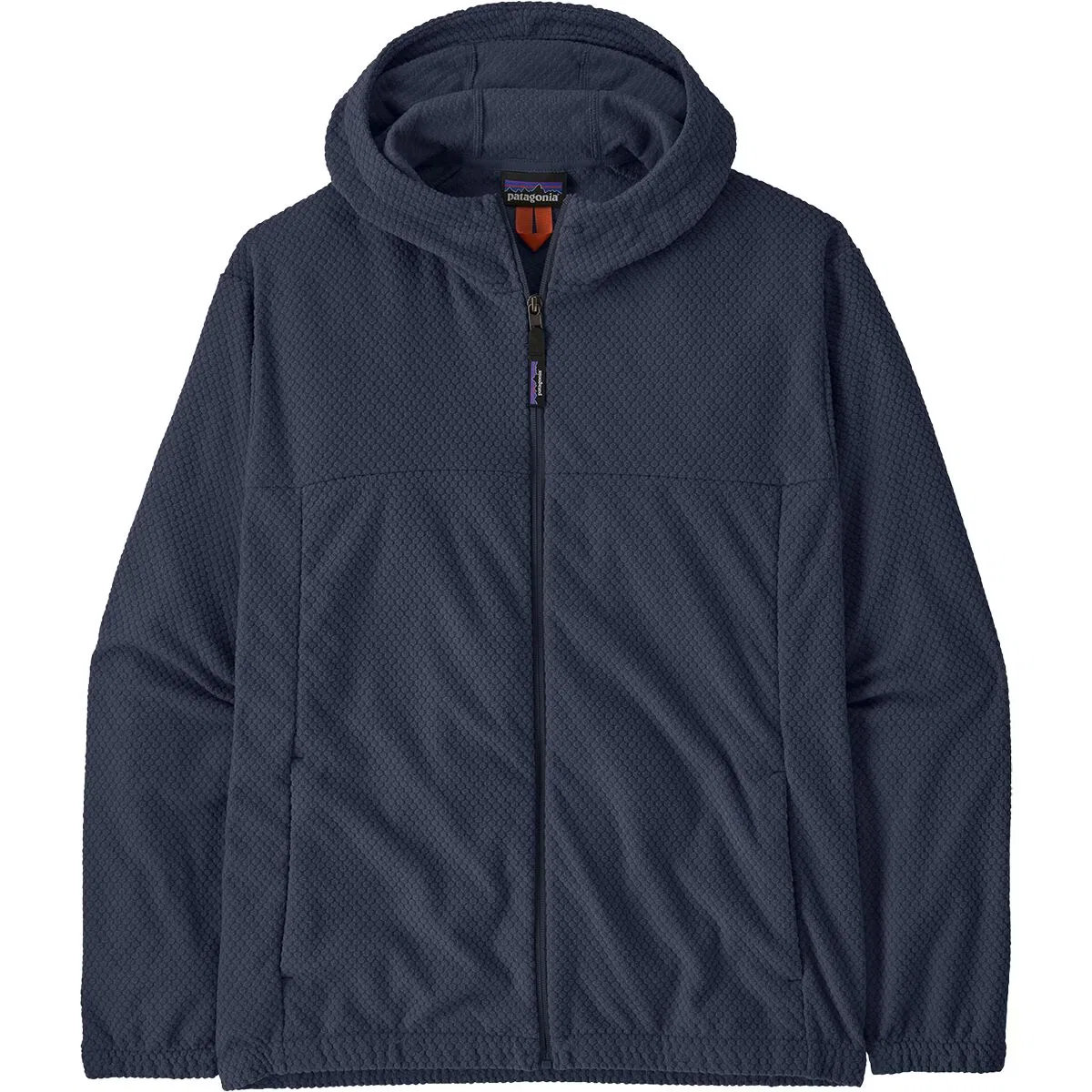 Мужская куртка из фактурного флиса с капюшоном Patagonia, New Navy
