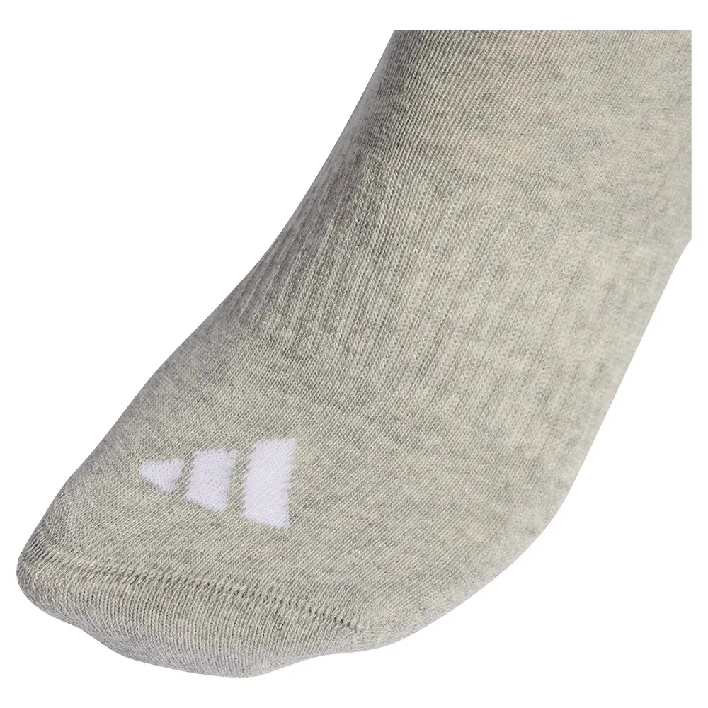 Носки спортивные Adidas 3 Stripes Cushioned Sportswear 3 пары, мультиколор — фото 3