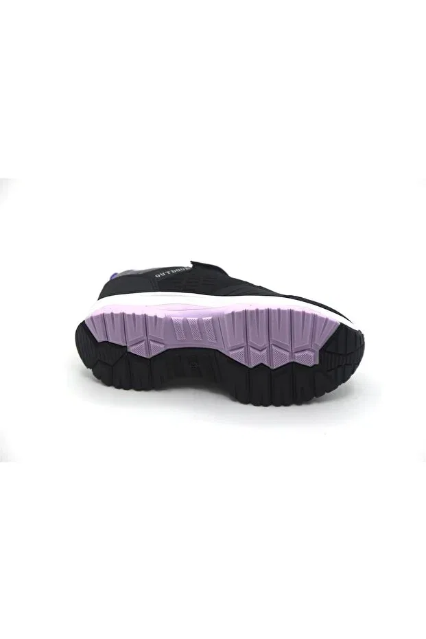 Детские кроссовки для девочек текстильные Pepino, Black — фото 3