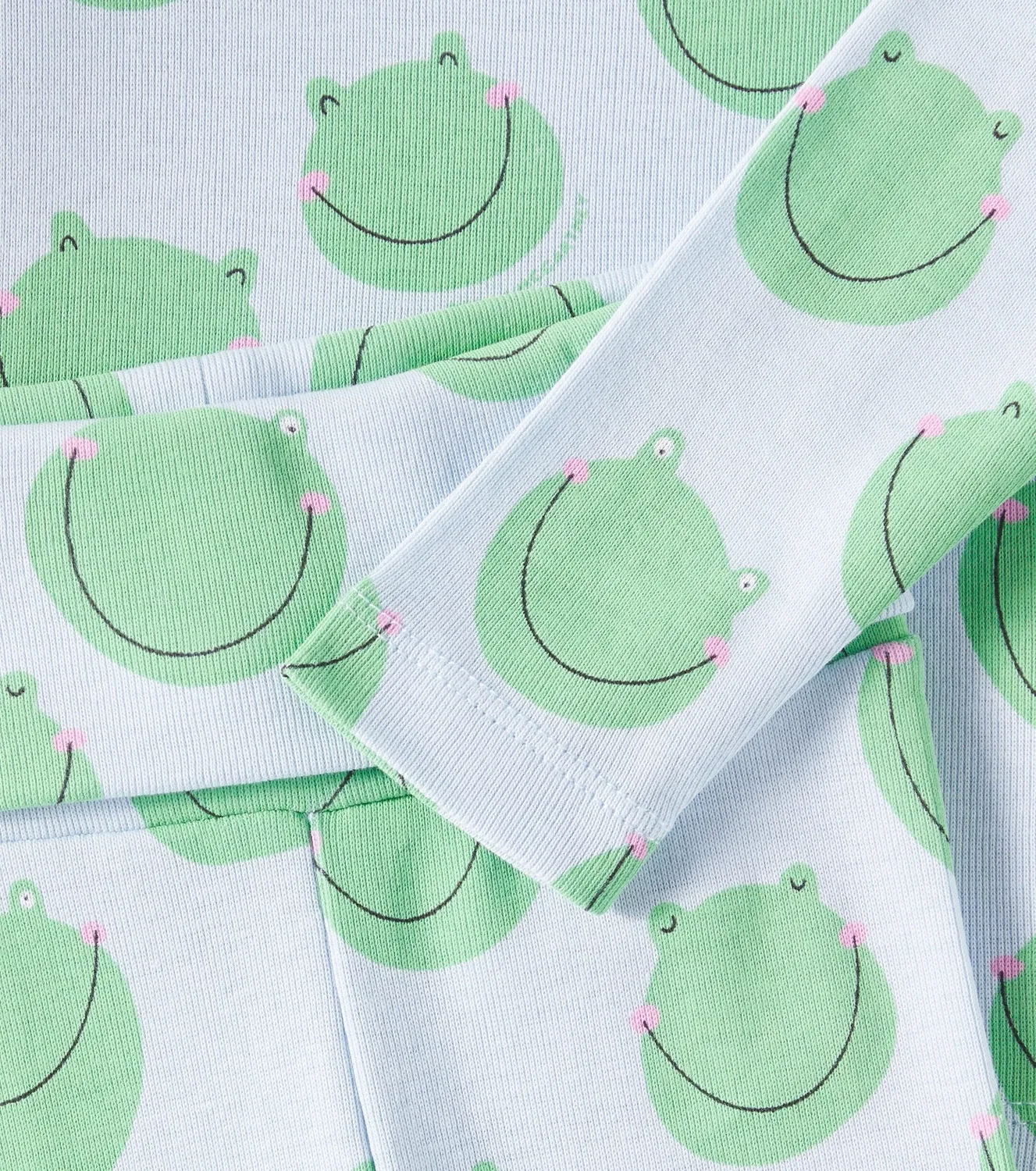 Комплект из свитшота и леггинсов хлопковый Stella Mccartney Kids, голубой — фото 3