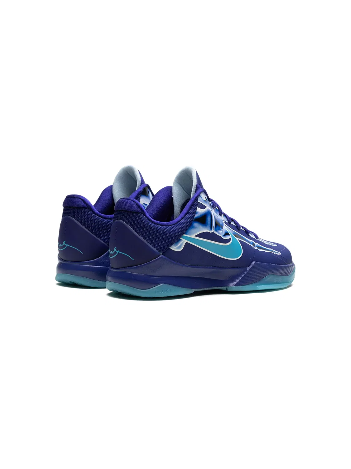 Кроссовки Kobe 5 X-Ray Nike, синий — фото 4
