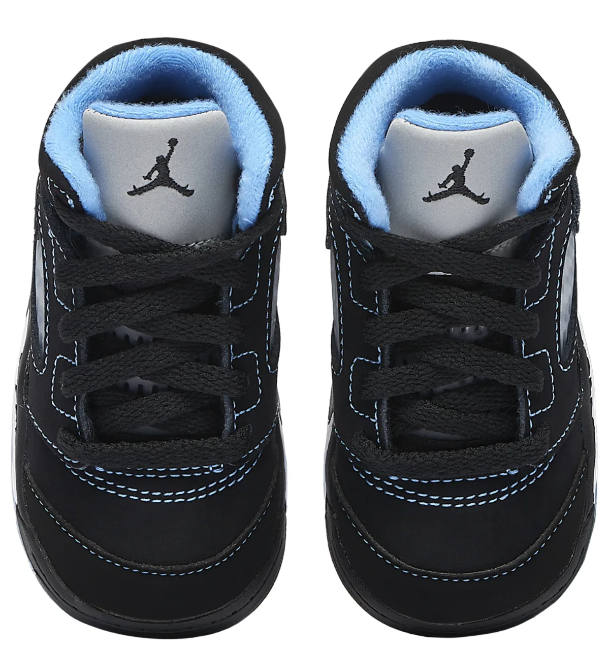Кроссовки для мальчиков Jordan Retro 5, черный/синий — фото 4