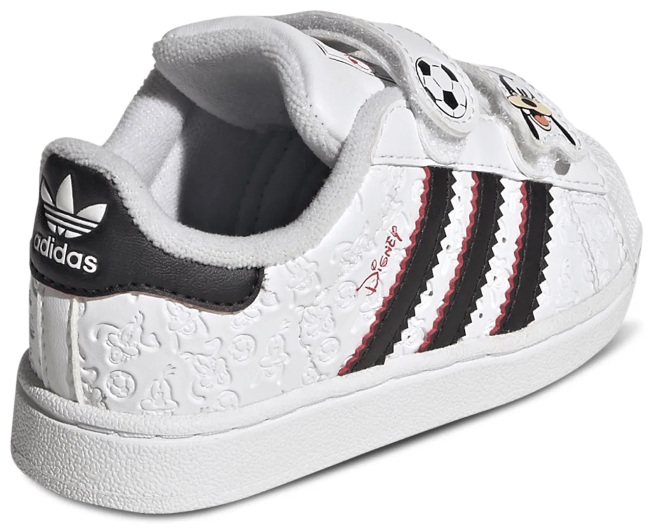 Кроссовки для девочек Superstar II CF Goofy Adidas, цвет Multi/White — фото 3