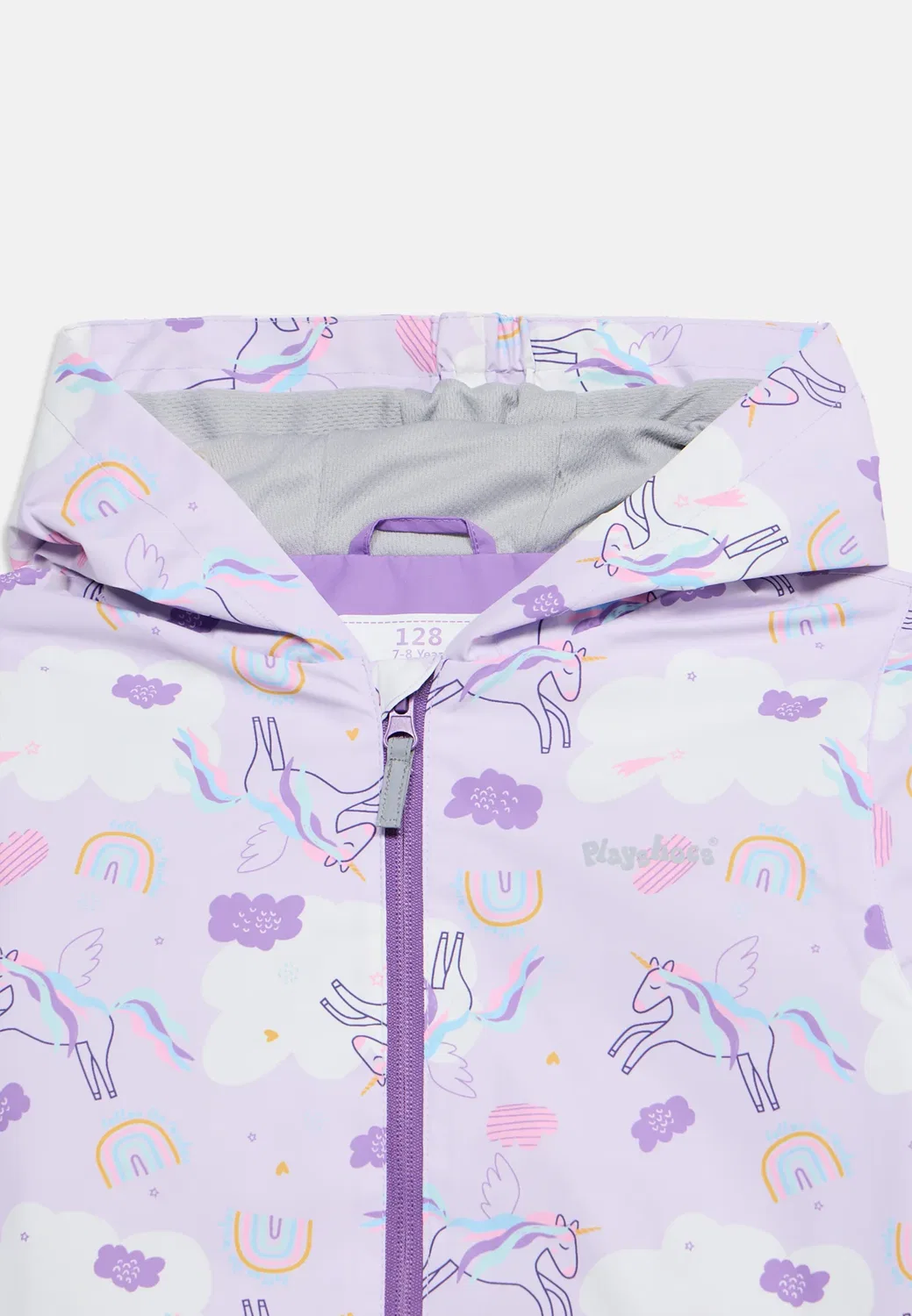 Куртка для активного отдыха на природе «Единорог на открытом воздухе» Playshoes, Lilac — фото 4