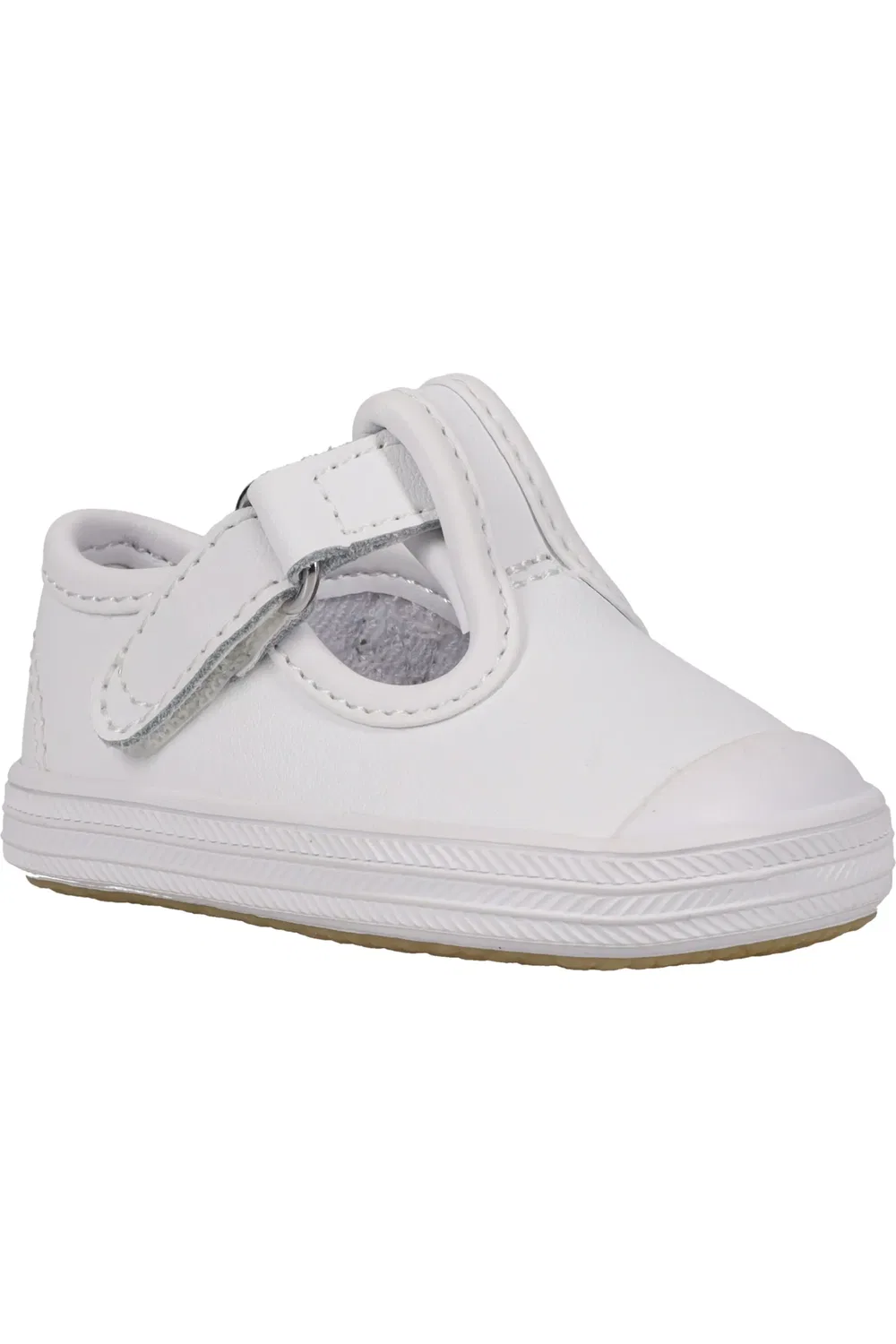 Детские кеды с защитным носком T-Strap Champion Keds, белый