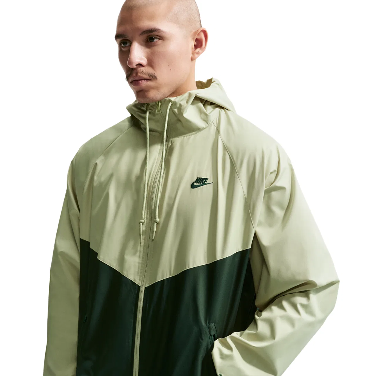 Мужская куртка с капюшоном Nike Storm-FIT NSW Windrunner, Nike, Olive Aura Fir Fir