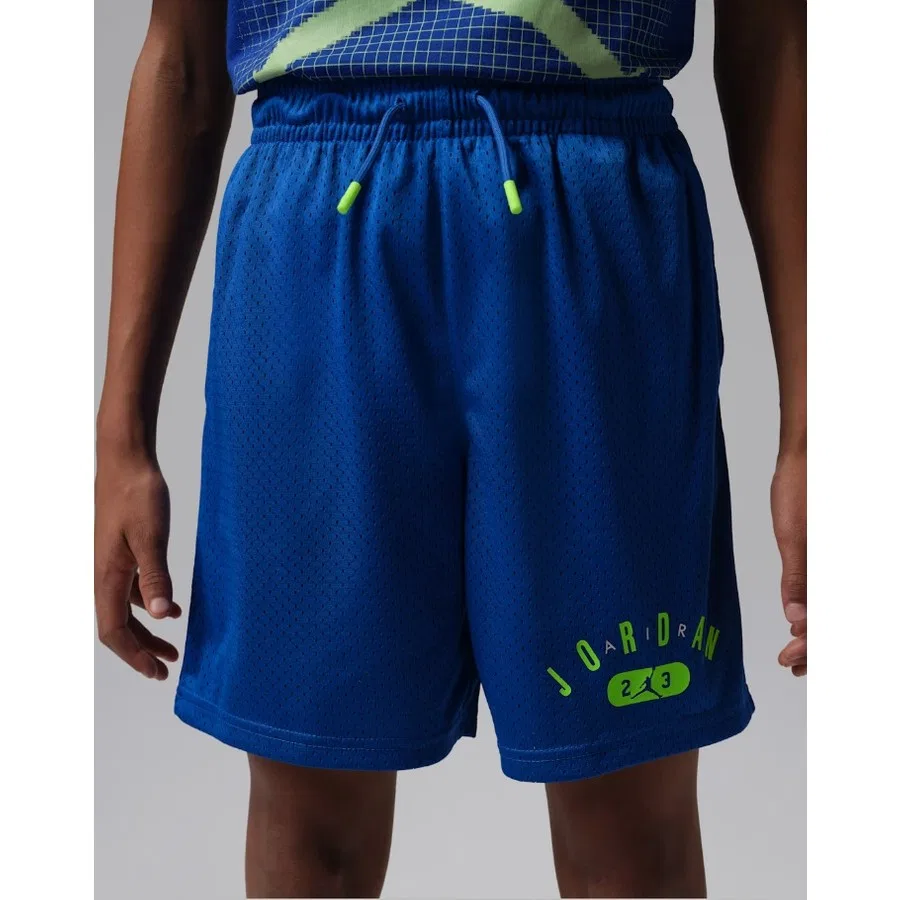 Детские спортивные шорты Jordan MJ 23 Sport Short Nike, Сине-зеленый — фото 2