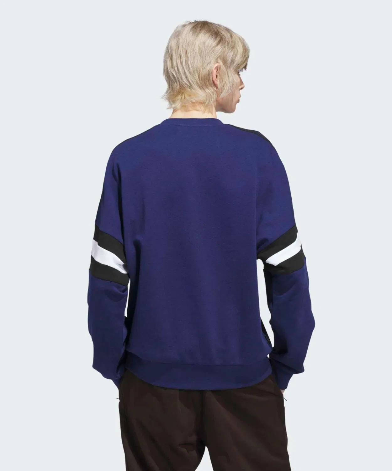 Мужская/Женская кофта с длинным рукавомAdidas Originals, Blue — фото 4